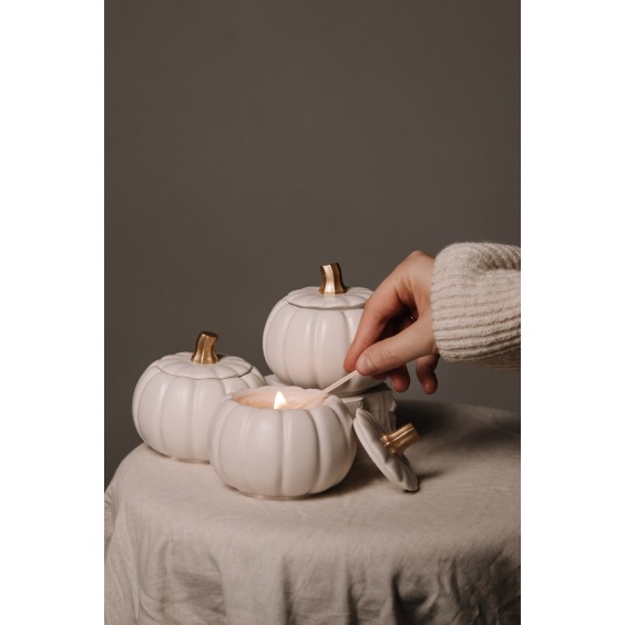 Ароматическая свеча Pumpkin Creamy cinnabon [ сливочный синнабон ] #4