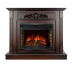 Каминокомплект Madrid - Махагон коричневый антик с очагом Dioramic 25 LED FX