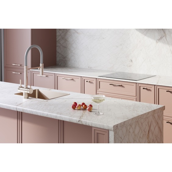 Столешница «Скиф» Мрамор Фиор арт. 210, 3000 x 600 x 38 мм #2 Столешница «Скиф» Мрамор Фиор арт. 210, 3000 x 600 x 38 мм #2