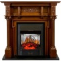 Каминокомплект Oxford - Орех с очагом Majestic FX M Black