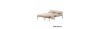 Комплект кровать Лофт 160х200 серый vel beige RS-1 160