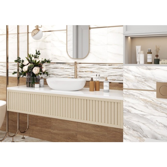 TWU2550EPH74 плитка облицовочная Alma Ceramica Euphoria 249*500 (10 шт в уп/70,965 м в пал) #3